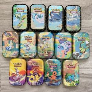 Pokemon Bulk Cards in Mini Tin
